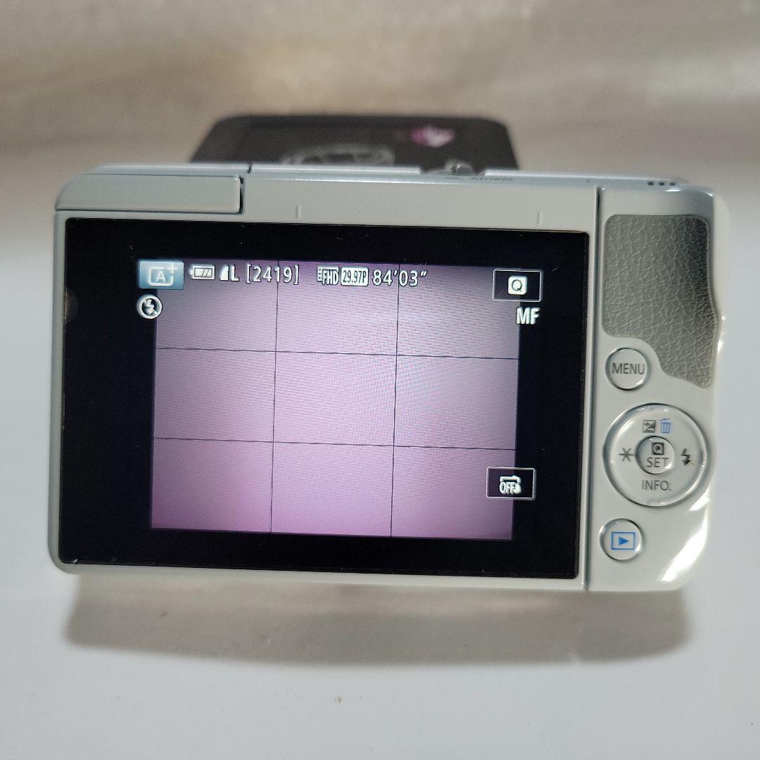 Canon EOS M10 ミラーレスカメラグレー レンズキット15-45㎜