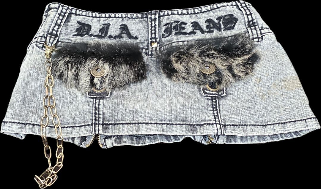 d.i.a ファー付きショートパンツ