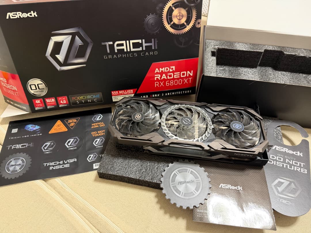 ASRock RX 6800 XT グラフィックカード