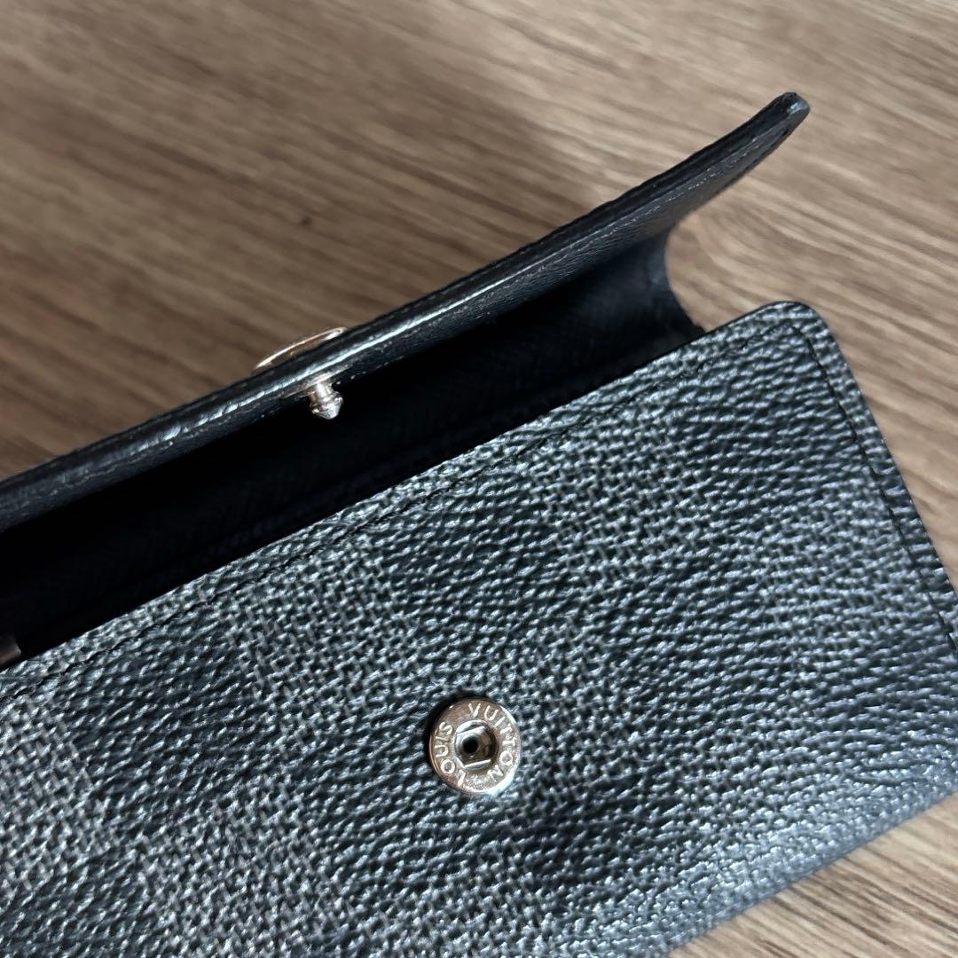 ルイヴィトン ダミエ グラフィット グレーキーケース6連