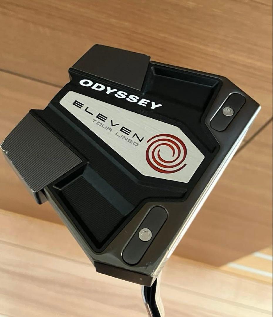ODYSSEY ELEVEN TOUR LINED パター