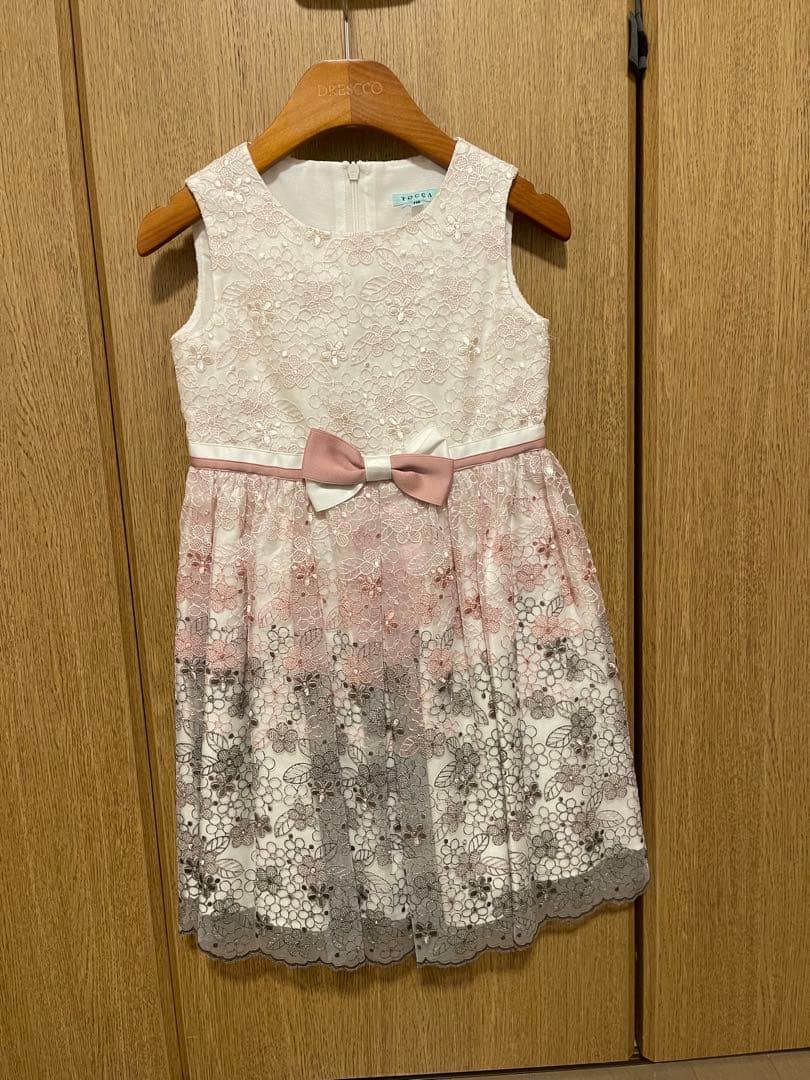 TOCCA 花柄レースドレス サイズ110