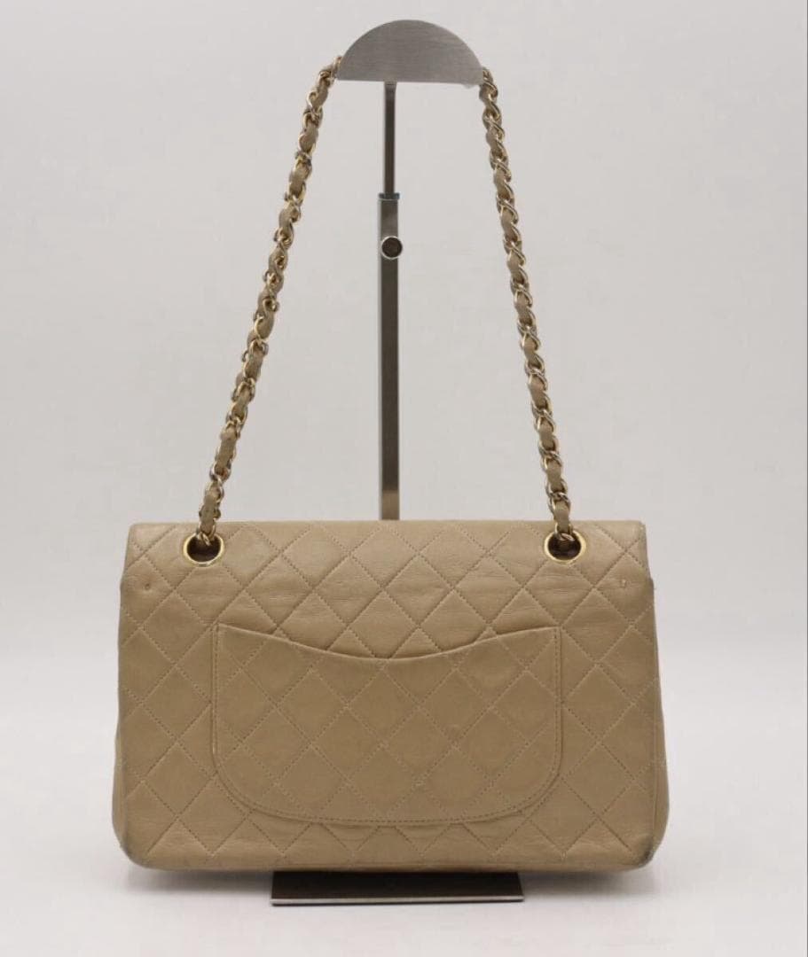 お買い得 CHANEL ダブルフラップ ターンロック ヴィンテージ マトラッセ