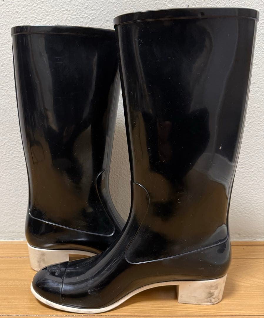 CHANEL レインブーツ