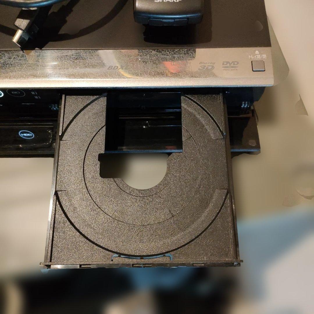 起動可SHARP AQUOS ブルーレイレコーダー BD-T2600 3番組録画