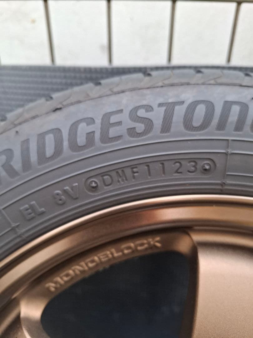 鍛造　TE37 14インチ 5J +45　ブロンズアルマイト　ニューノ　4H