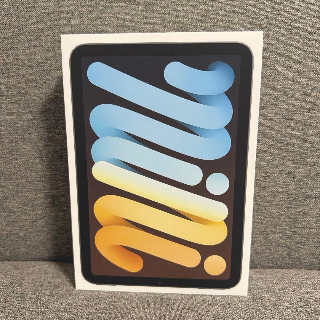 iPad mini (A17 Pro)ブルー・セルラー128GBケース付き