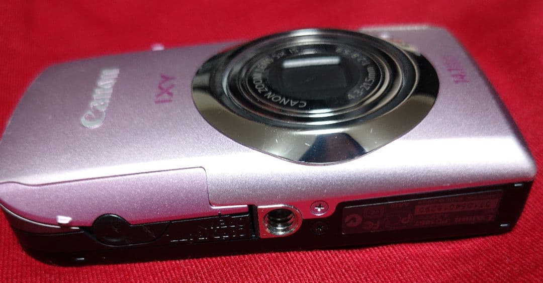 CANON IXY 10S ピンク 取説・メモリーカード付き