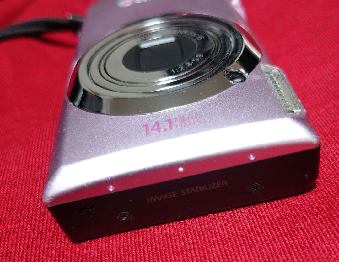 CANON IXY 10S ピンク 取説・メモリーカード付き
