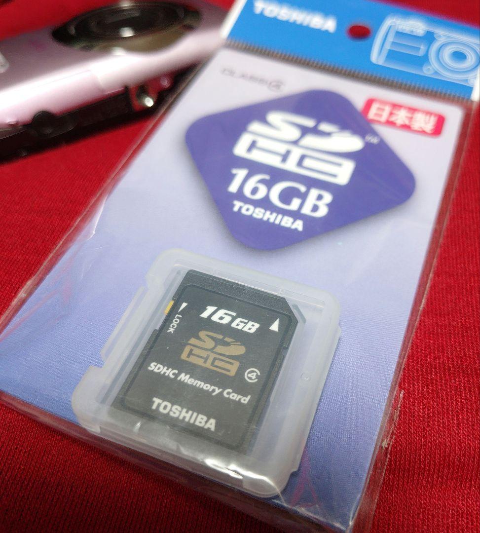 CANON IXY 10S ピンク 取説・メモリーカード付き