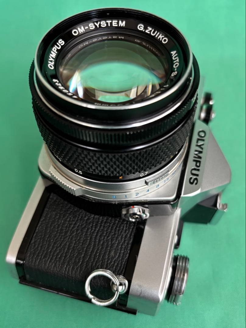 ★ OLYMPUS OM-1 (使用説明書付)+ ★ 標準レンズ 50mm