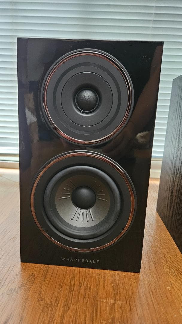 Wharfedale スピーカー 2ウェイ ブラック