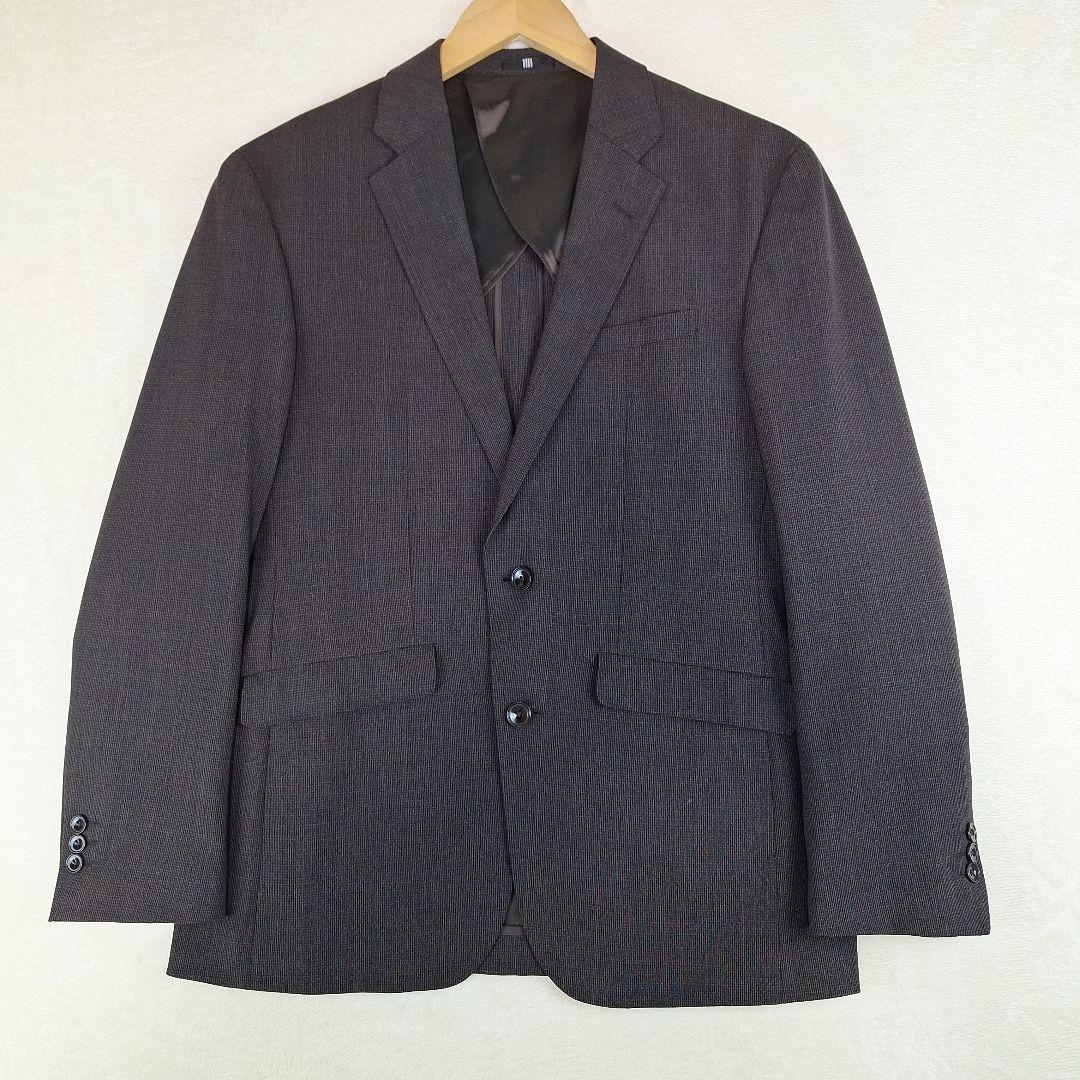美品✨スーツセレクト　4S　洗えるビジネススーツ　マイクロ千鳥　AB5