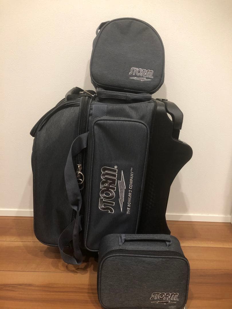 STORM ボウリング用バッグ グレーセット