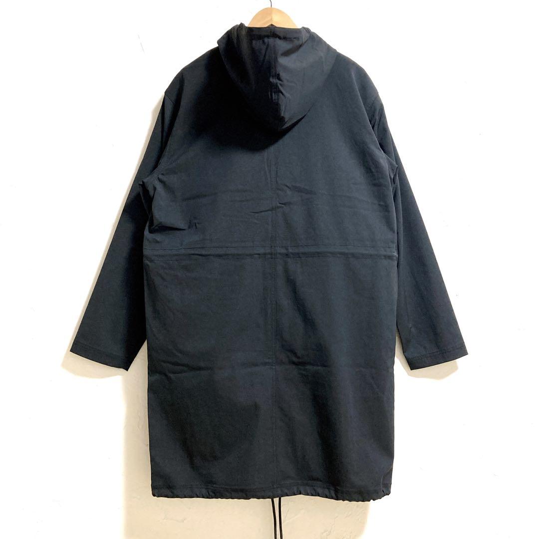 【新品タグ付き】TAION フーデッドコート ダウンベストセット　ブラック　L