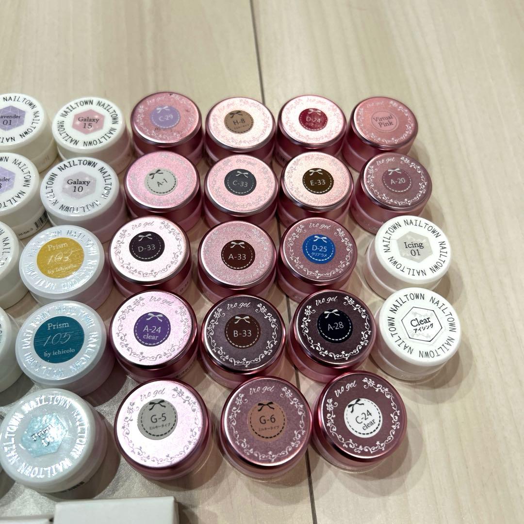 新品 ネイルタウン イロジェル マグネット フラッシュ まとめ売り ブラシ