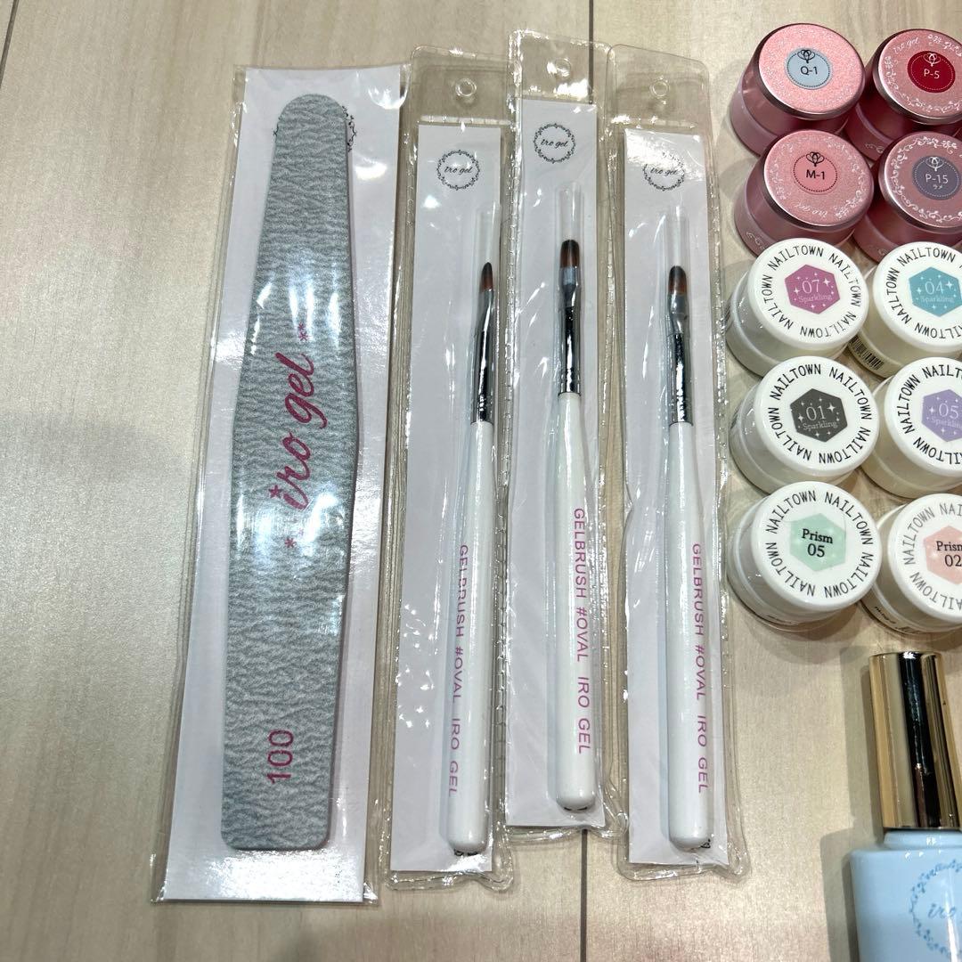 新品 ネイルタウン イロジェル マグネット フラッシュ まとめ売り ブラシ