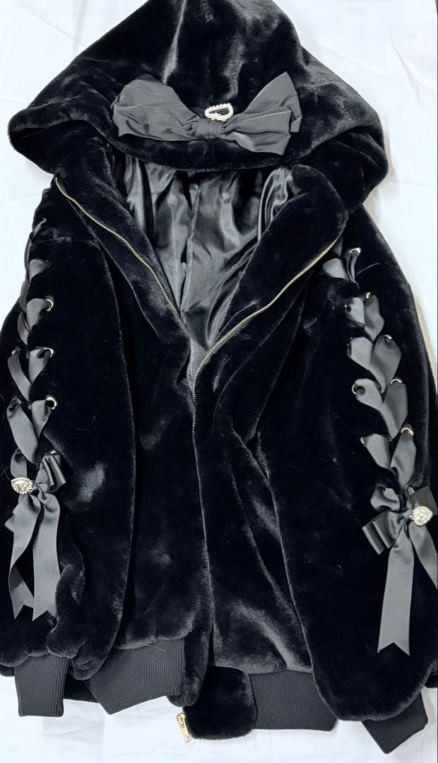 リズリサ LIZ LISA うさみみ ファーブルゾン コート