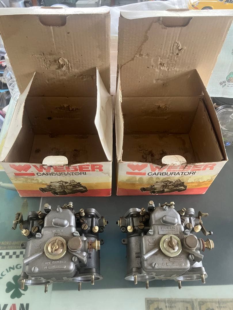 専用品WEBERウエーバー45DCOEイタリア製キャブレター対策後ビンテージ