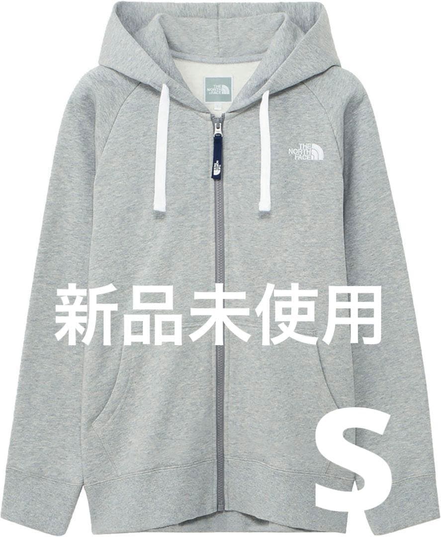 【新品未使用】ノースフェイス パーカー NTW12442 グレー レディース S