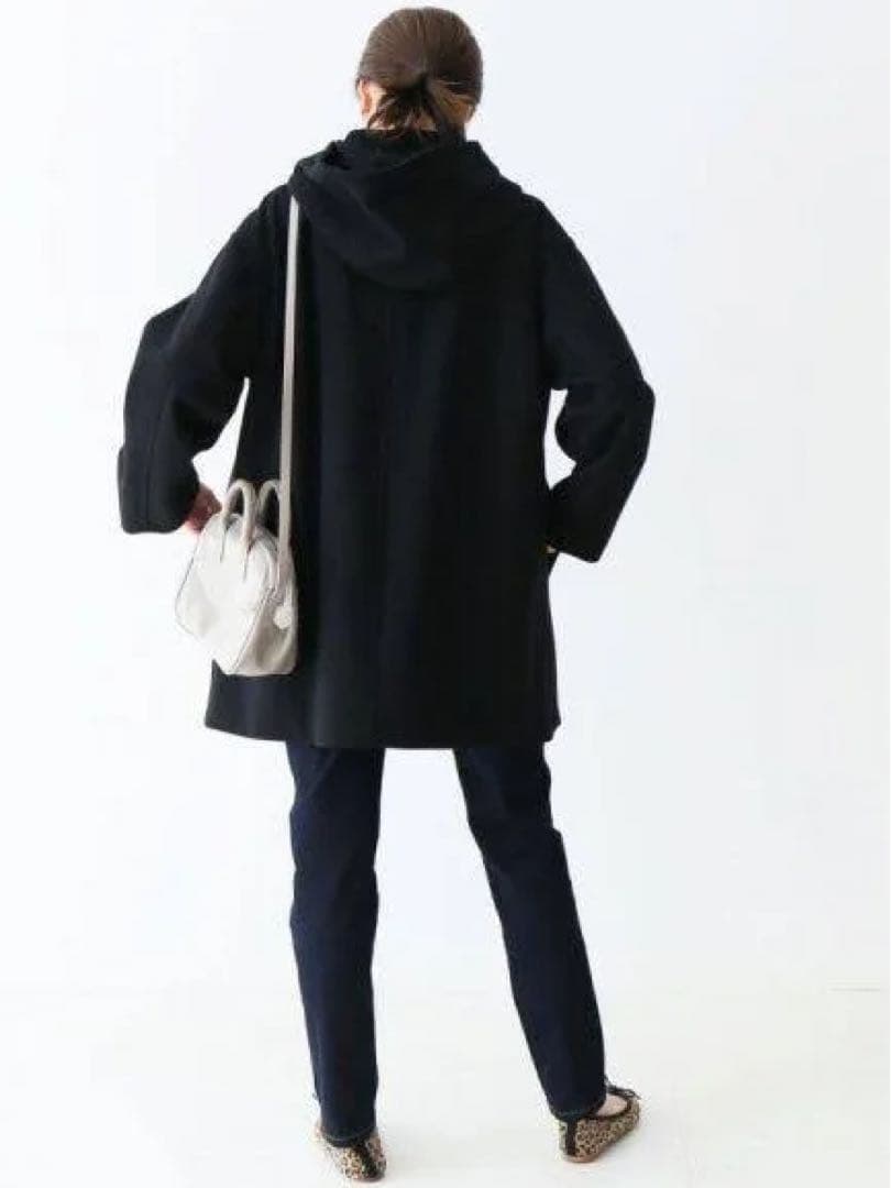 SLOBE IENA ソフトメルトンショートフードコート 未着用 スローブイエナ