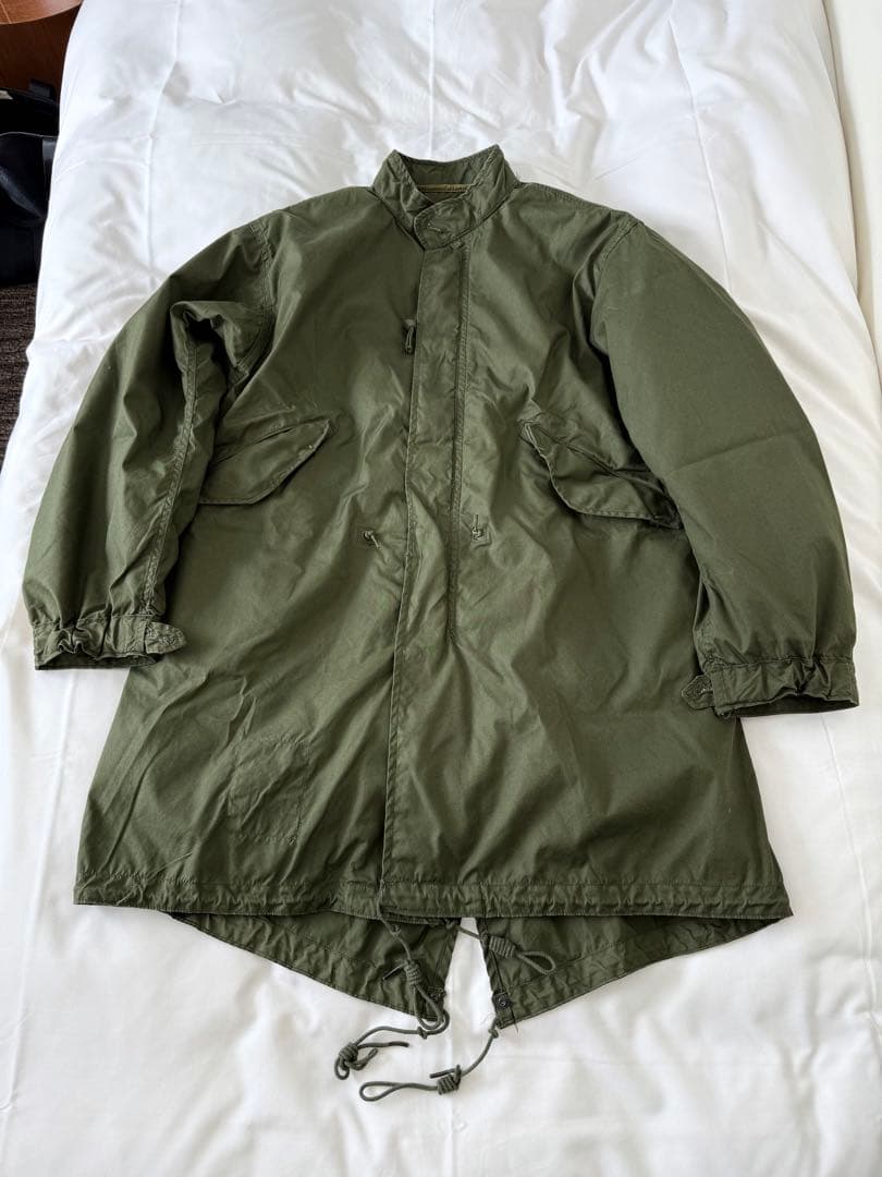 米軍実物 M-65 フィッシュテール フルセット XS 初期型 アルミジップ