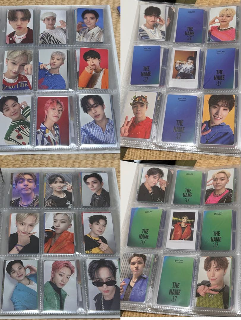 seventeen the name トレカ コンプ チェキ