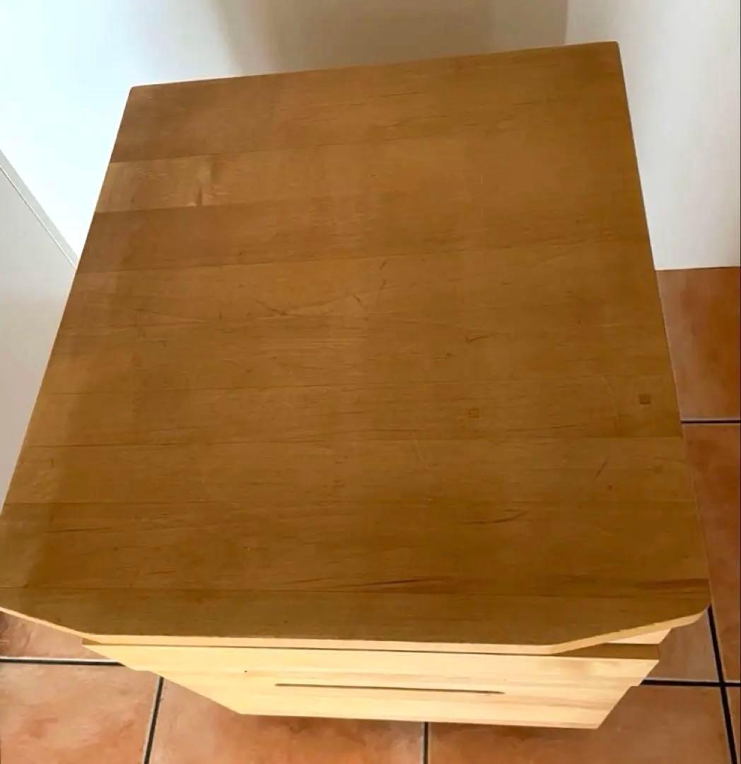 堀田木工所　キャスターデスクワゴン