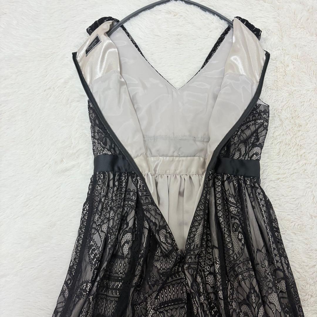 美品✨グレースコンチネンタル 総レース カシュクール ロングワンピース 刺繍