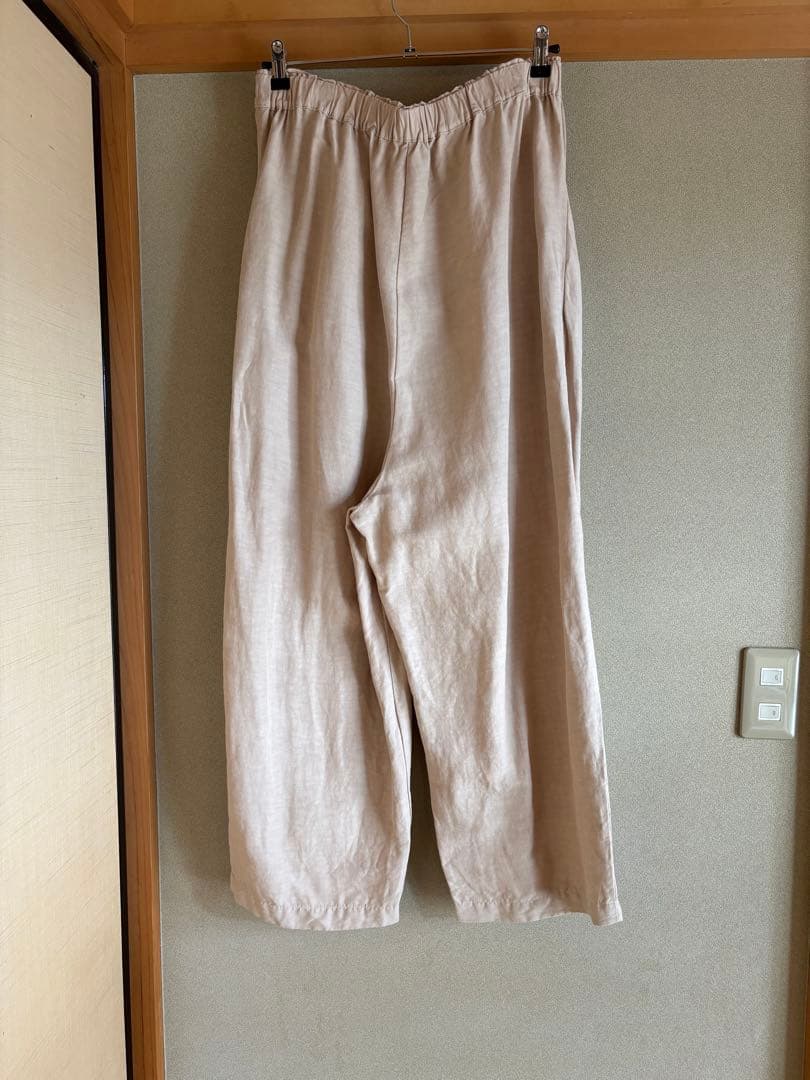 カフェオレ☆ボウル 様☆ジャーナル　ポプリンワッシャー イージーパンツ