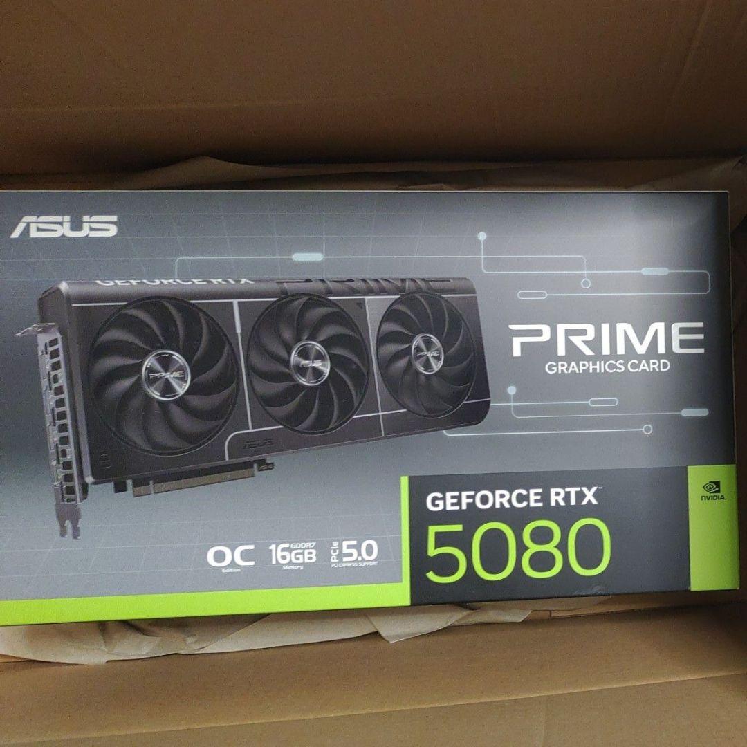 【新品】ASUS RTX5080 PRIME-RTX5080-O16G