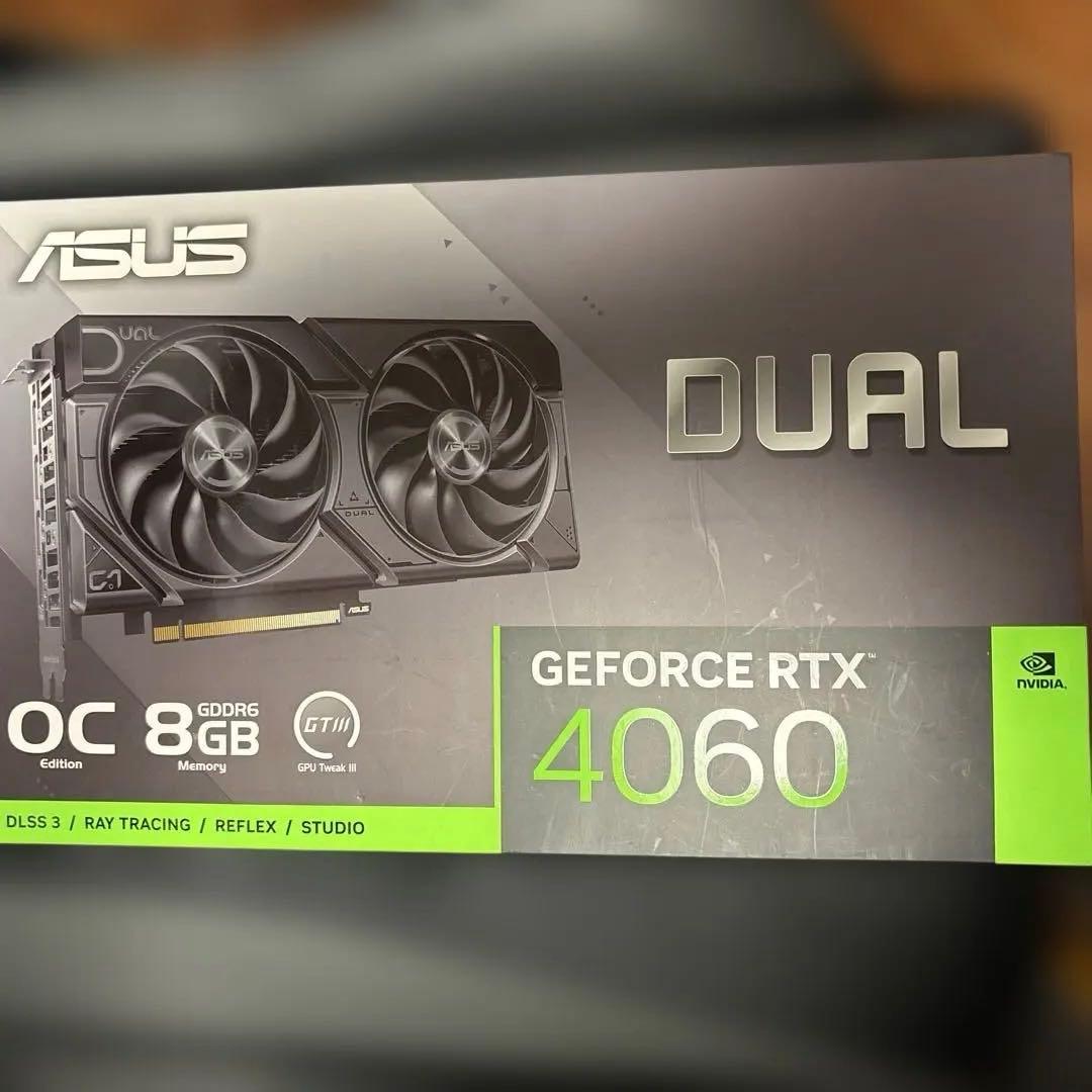 グラフィックボード・グラボ・ビデオカード ASUS DUAL GeForce RTX 4060 8GB OC