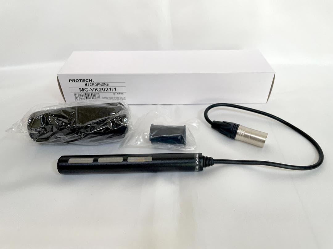 【未使用品】 PROTECH MC-VK2021/1　高性能モノラルガンマイク