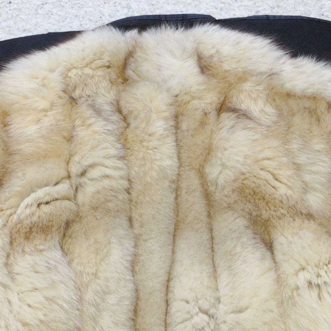 2-70【高級毛皮】フォックスファーコート　ボリューミー