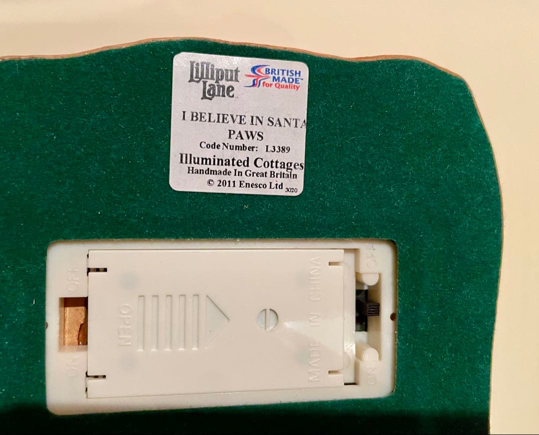 リリパットレーン「I BELIEVE IN SANTA」ミニチュアハウス