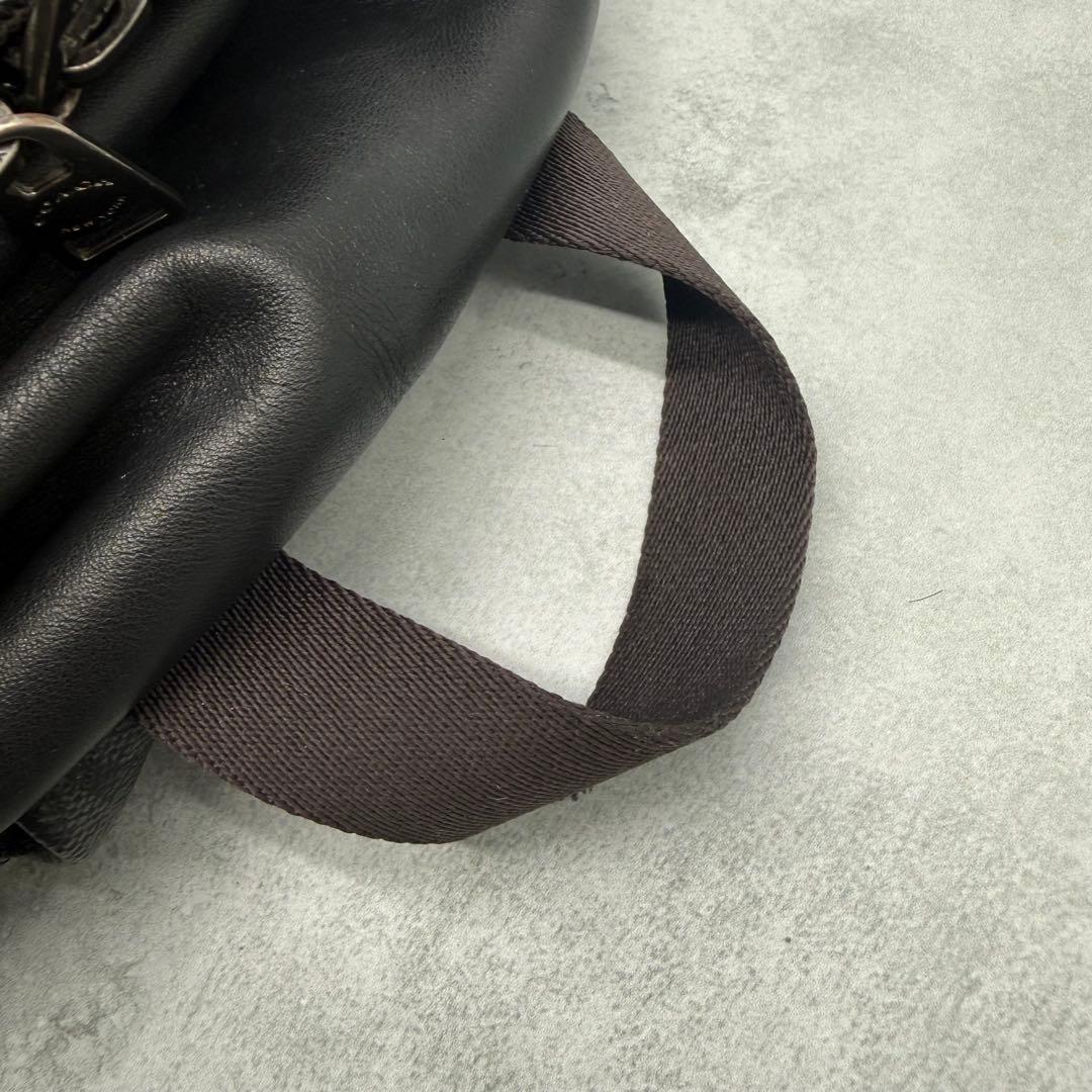 COACH コーチ リュック PVC ブラック シグネチャー チャールズ 大容量