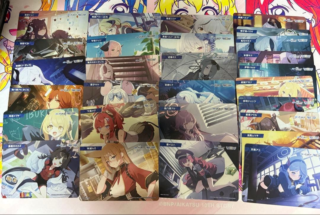 WIXOSS ウィクロス ブルーアーカイブ 黒 シュンデッキ 調整パーツ付き