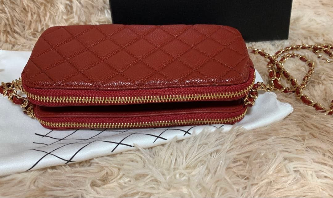 非売品CHANELチェーンウォレット