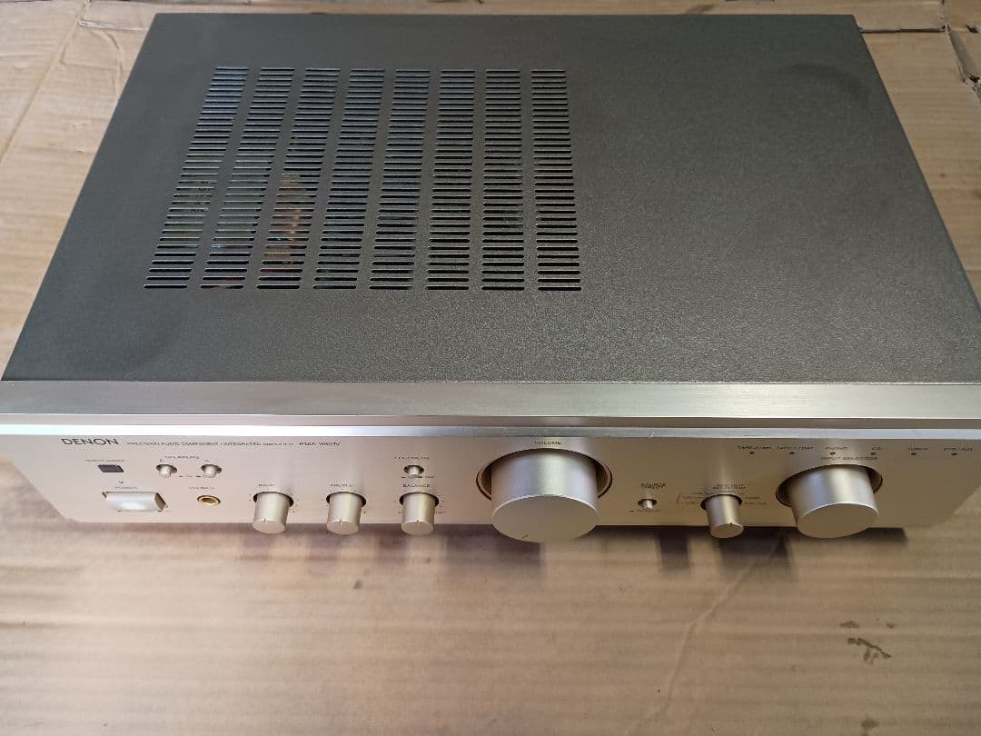 音出し確認済み ＤＥＮＯＮ プリメインアンプ PMA-390 Ⅳ