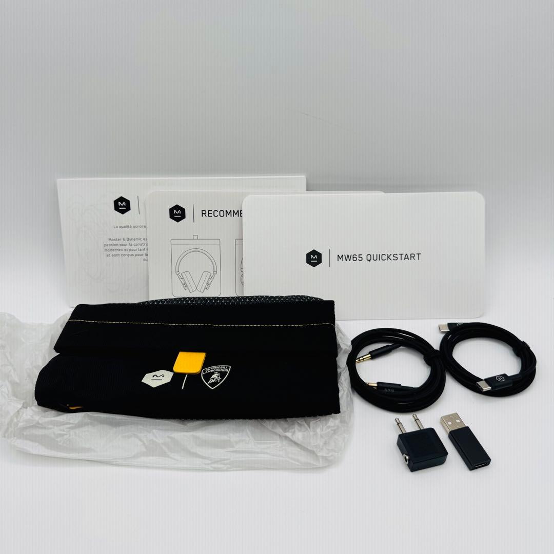 【超希少】MASTER&DYNAMIC MW65 ヘッドホン　ランボルギーニ