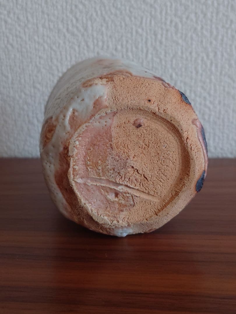 【良品】志野焼　堀一郎　湯呑