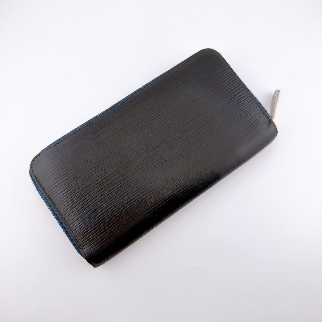 【良品】ルイヴィトン エピ ジッピーウォレット アンディゴブルー 青 長財布