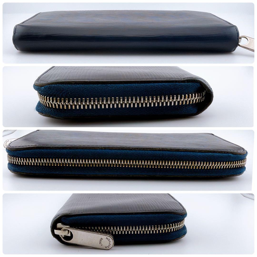 【良品】ルイヴィトン エピ ジッピーウォレット アンディゴブルー 青 長財布