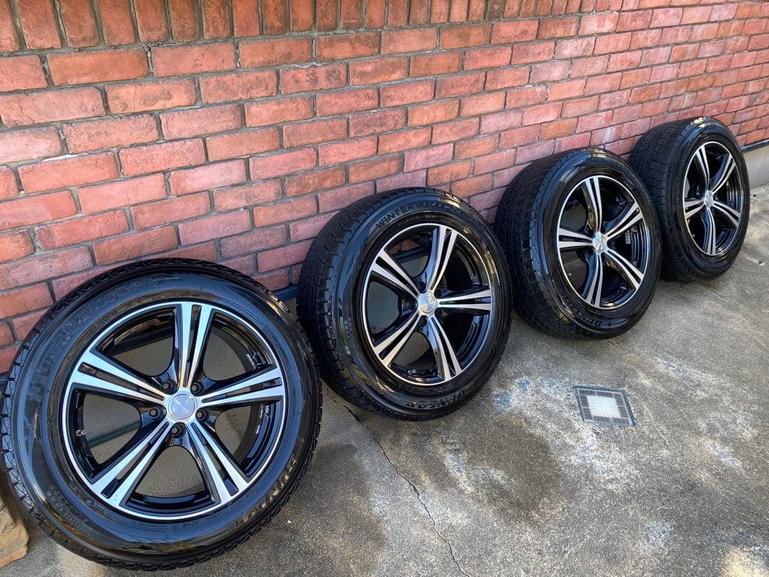 DUNLOP WINTERMAX 235/60R18 18インチ ホイールセット