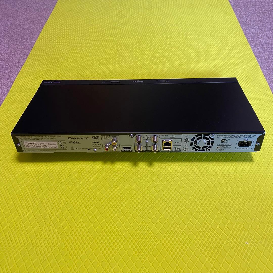 2021年製◆シャープブルーレイレコーダー◆2B-C10DT1◆3番組同時録画