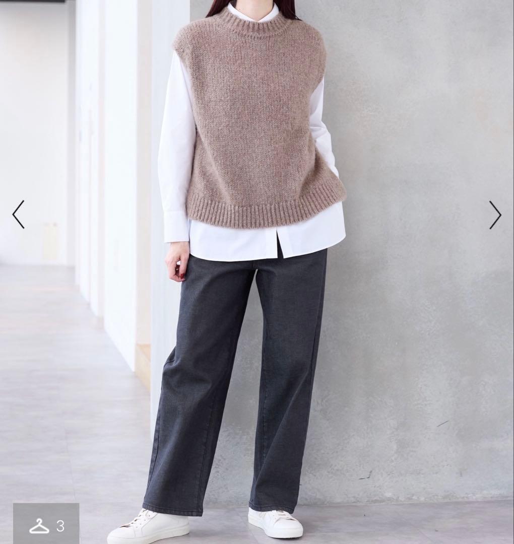 theoryリュクス　最新ニットベスト　38