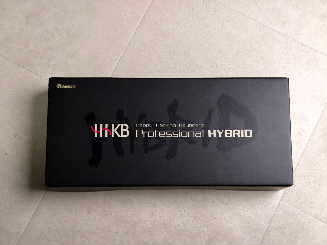 HHKB Professional HYBRID Type-S 英語配列 墨