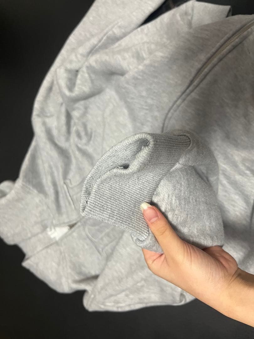 Darich アップリケDDロゴパーカー GRY