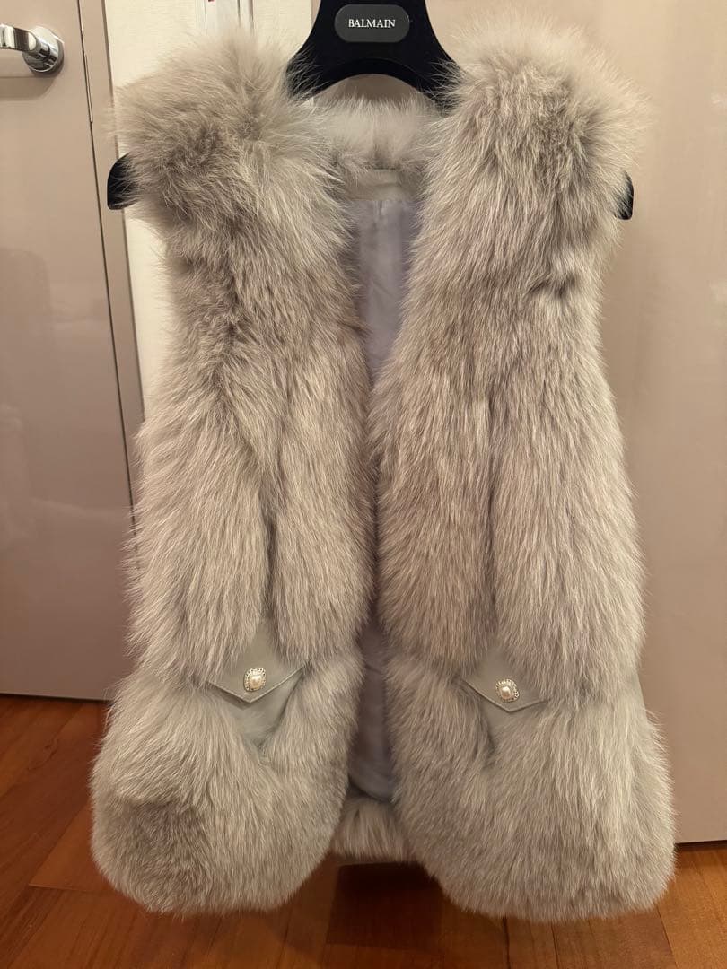 フォックス　ファー　ベスト