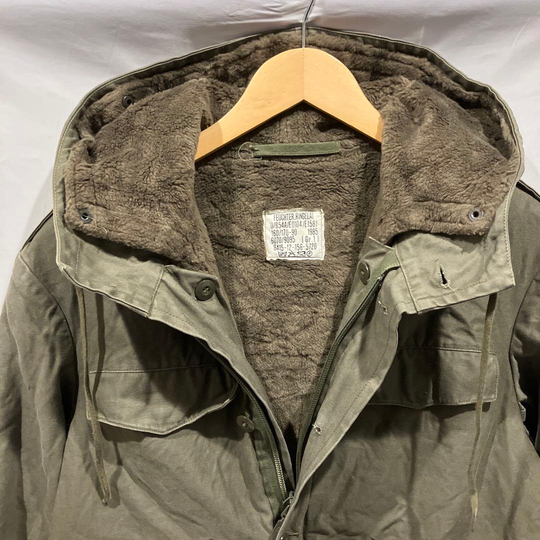 ドイツ軍　実物1985年製モッズコート古着ミリタリー　ビンテージ　ジャケット